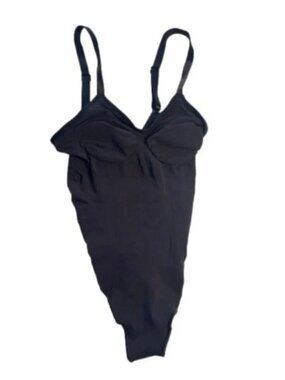 NWOT Skims Sculpting Thong Bodysuit XXS XS Black Onyx MSRP $70